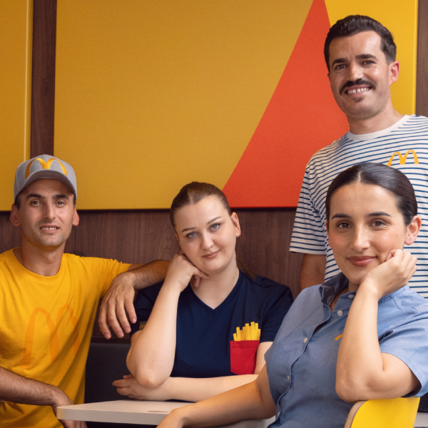 MItarbeiter bei McDonalds 